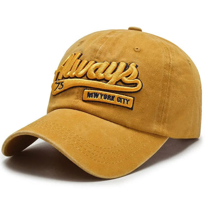 Outdoor Cotton Embroidered Baseball Cap