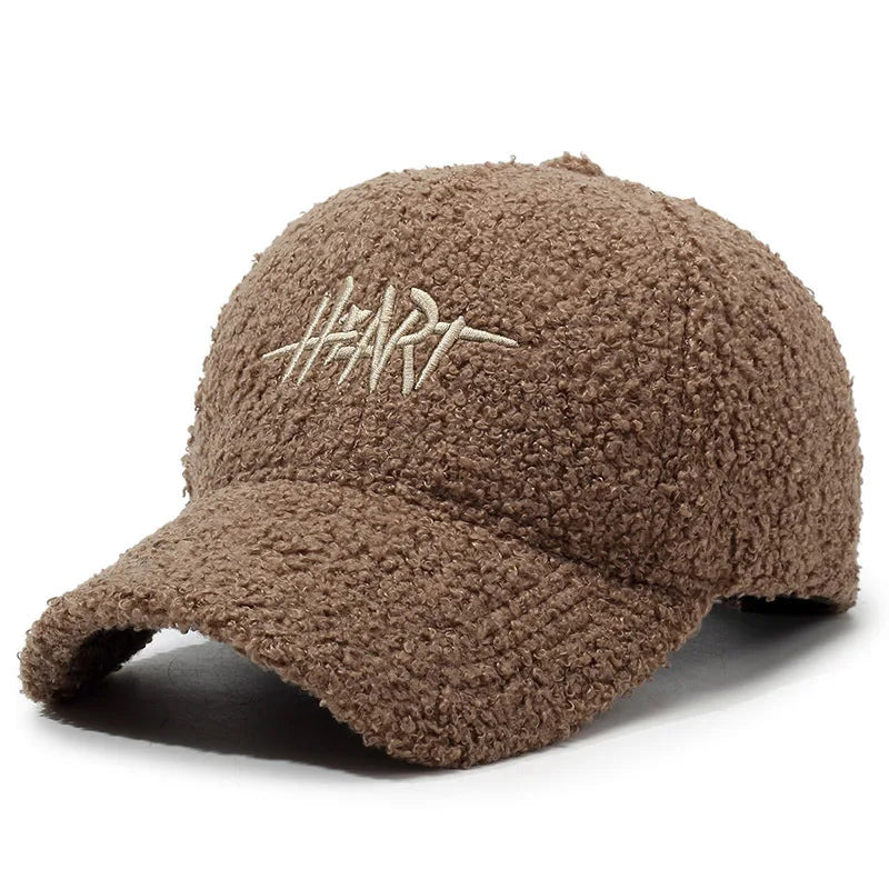 Plush Warm Winter Baseball Hat