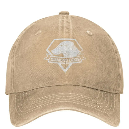Diamond Dogs Metal Gear Solid Washed Baseball Cap