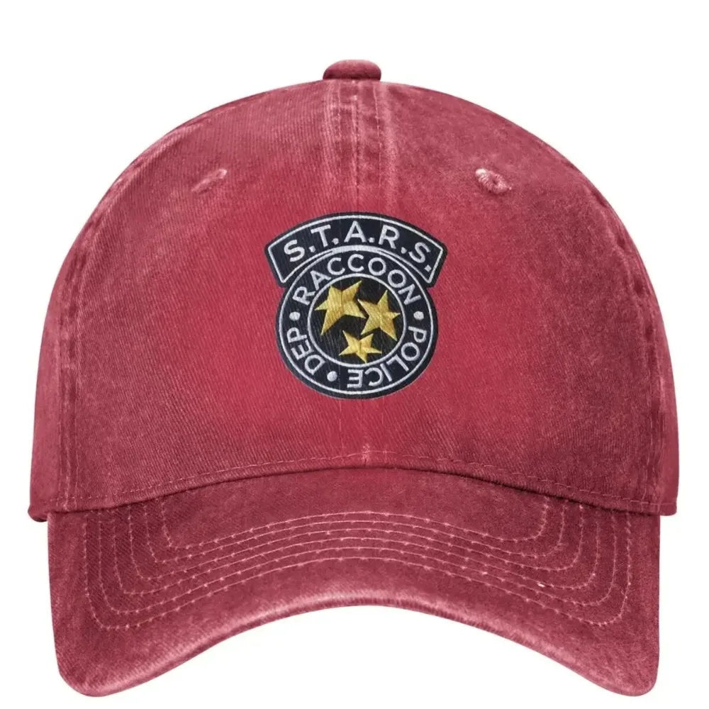 Resident Evil Stars Logo Retro Adjustable Baseball Cap
