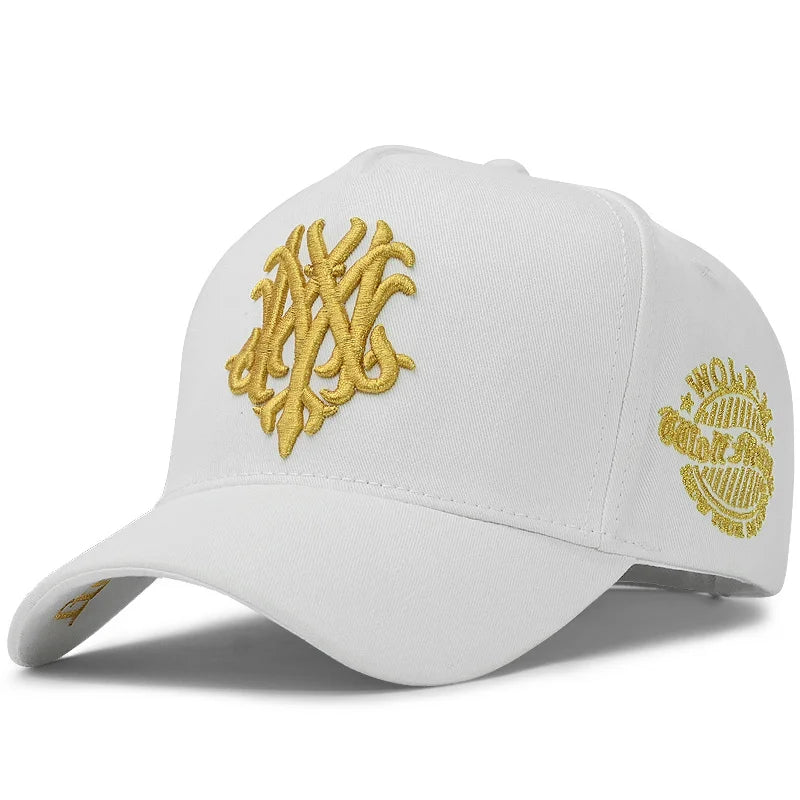 Oversize 5 Panel Cotton Baseball Cap Men Women Fishing Sun