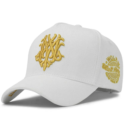 Oversize 5 Panel Cotton Baseball Cap Men Women Fishing Sun