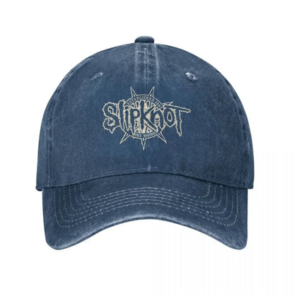 Heavy Metal Rock Vintage Distressed Baseball Cap