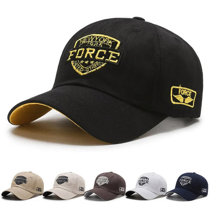 Shield Embroidered Baseball Cap