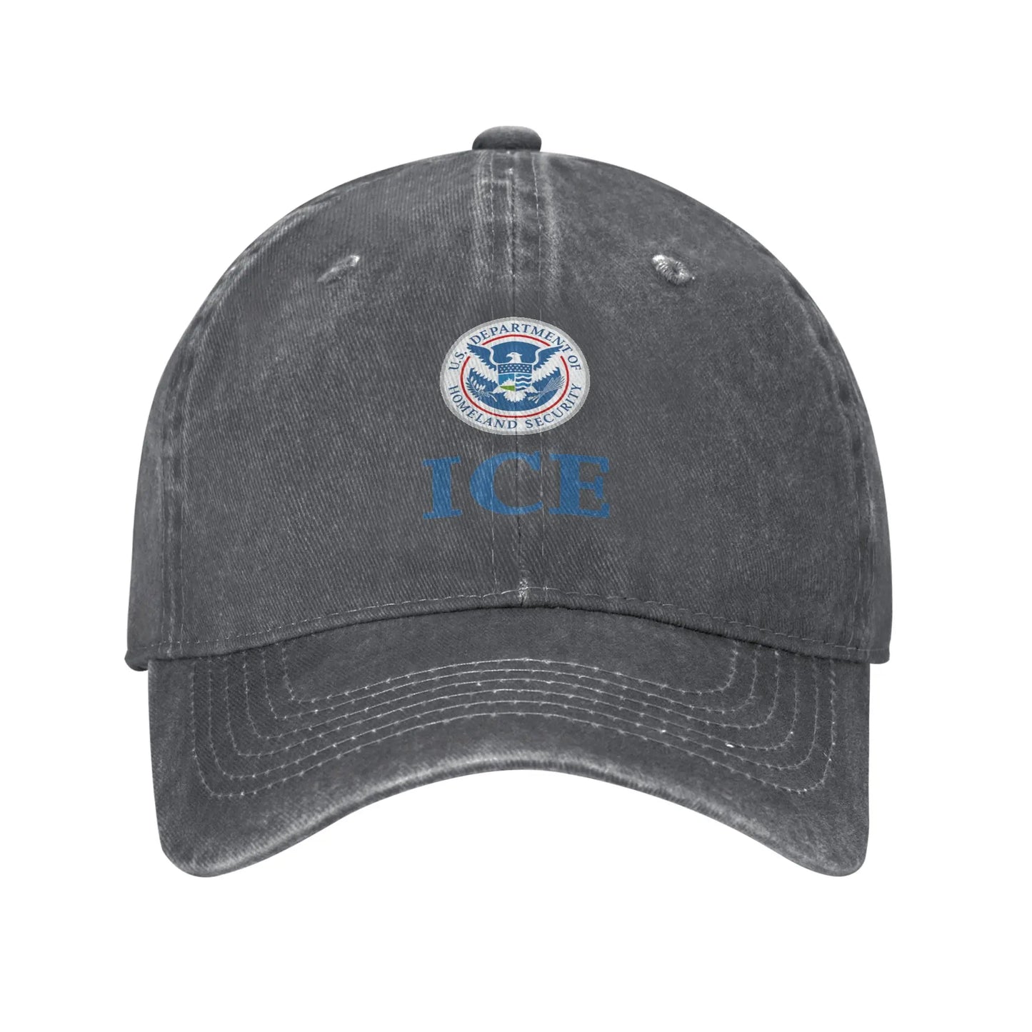United States ICE Washed Stylish Baseball Cap