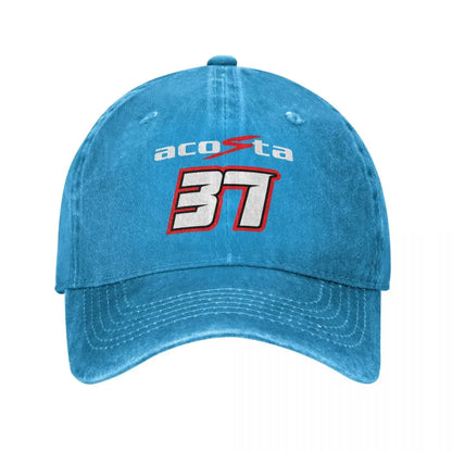 Pedro Acosta 37 Racing Distressed Baseball Cap