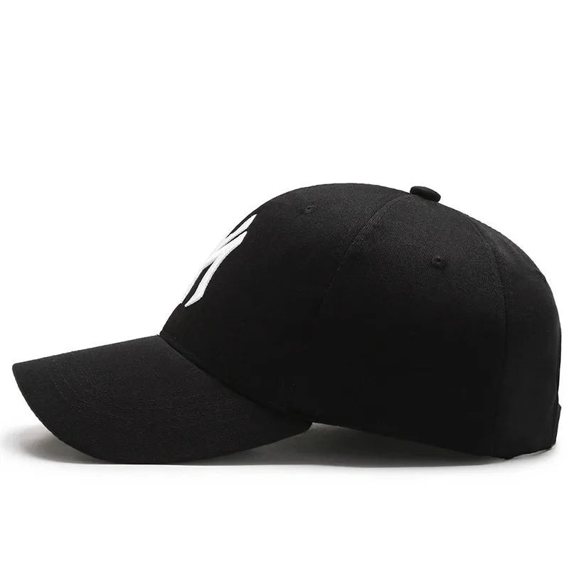 MY Letter Embroidered Unisex Snapback Cap