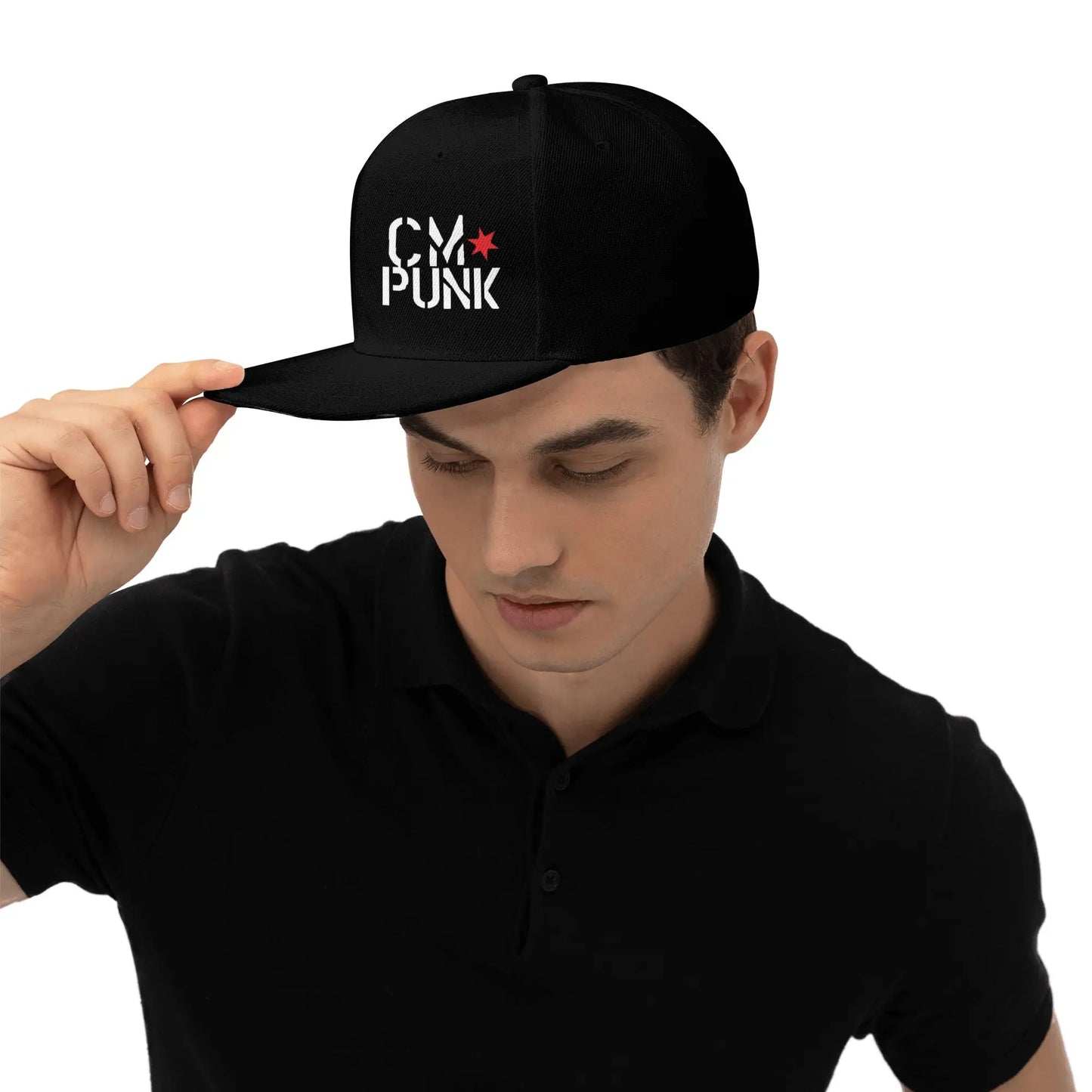 CM Punk WWE Breathable Snapback Cap