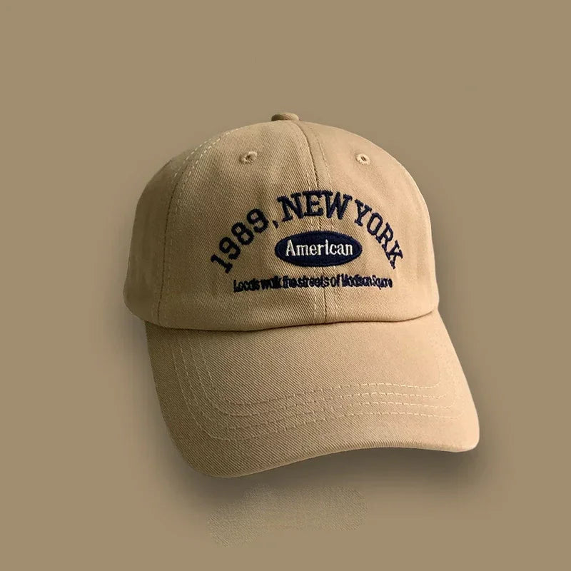 1989 New York Washed Cotton Baseball Cap