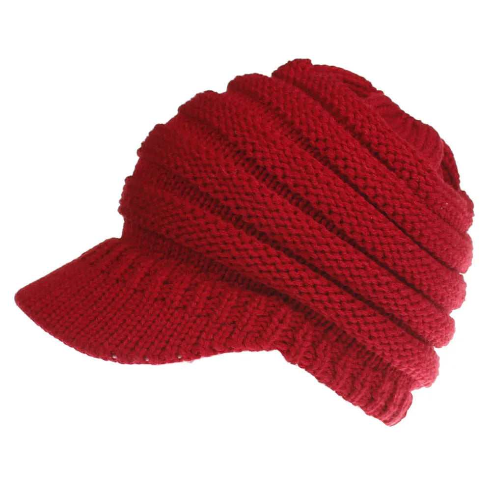 Thermal Ponytail Hollow Brim Baseball Cap