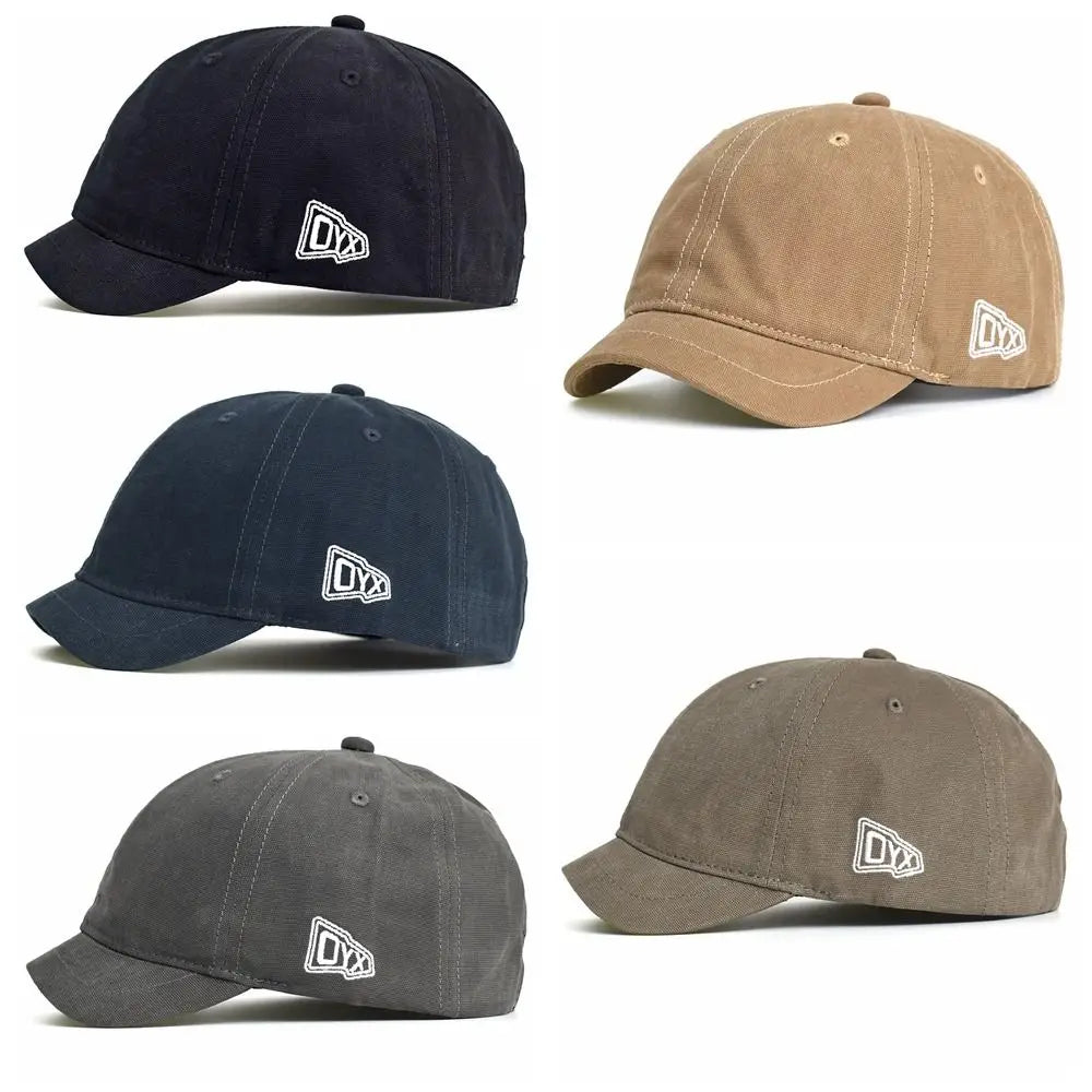 Cotton Embroidered Letter Adjustable Sunscreen Baseball Cap
