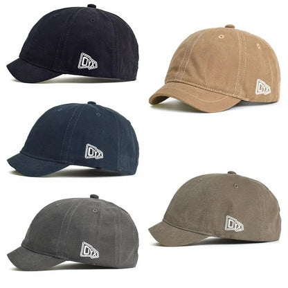 Cotton Embroidered Letter Adjustable Sunscreen Baseball Cap