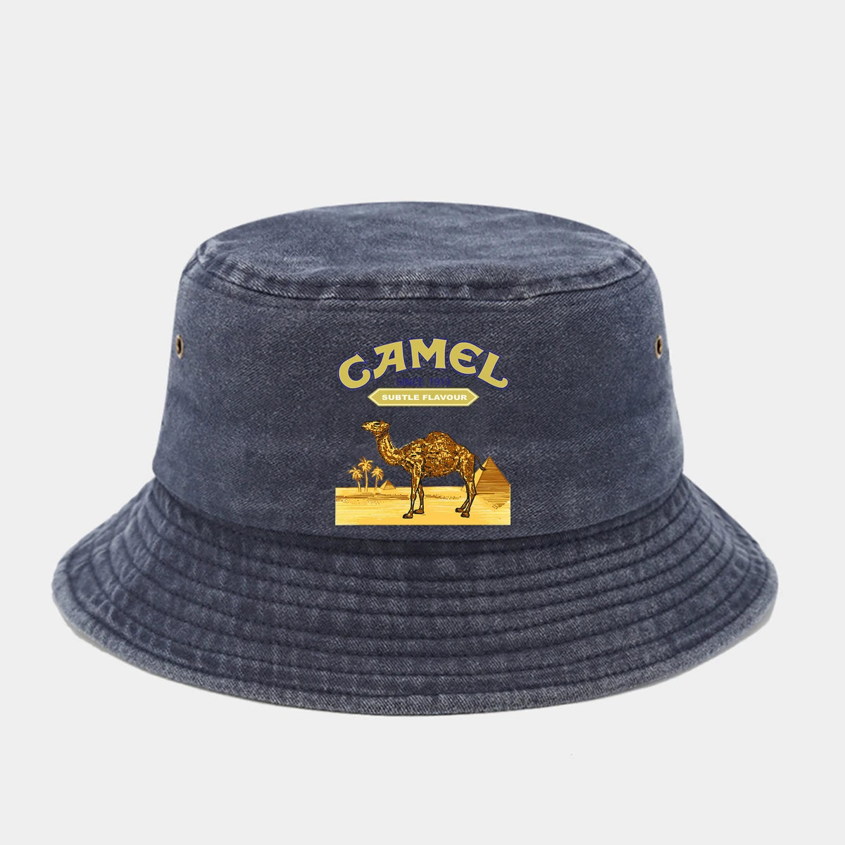 Camel Trophy Washed Retro Sunshade Bucket Hat
