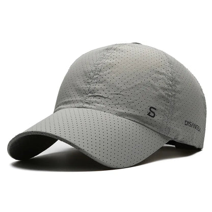 Men Women Mesh Moisture Waging Quick Dry Baseball Cap
