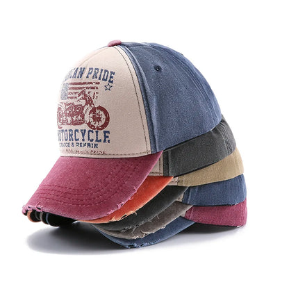 American Washed Cotton Baseball Cap