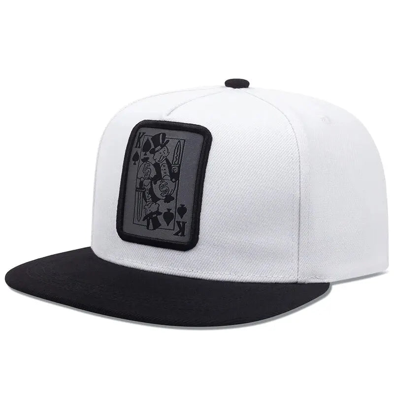 Playing Card Snapback Cap