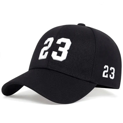Unisex 23 Embroidery Baseball Caps