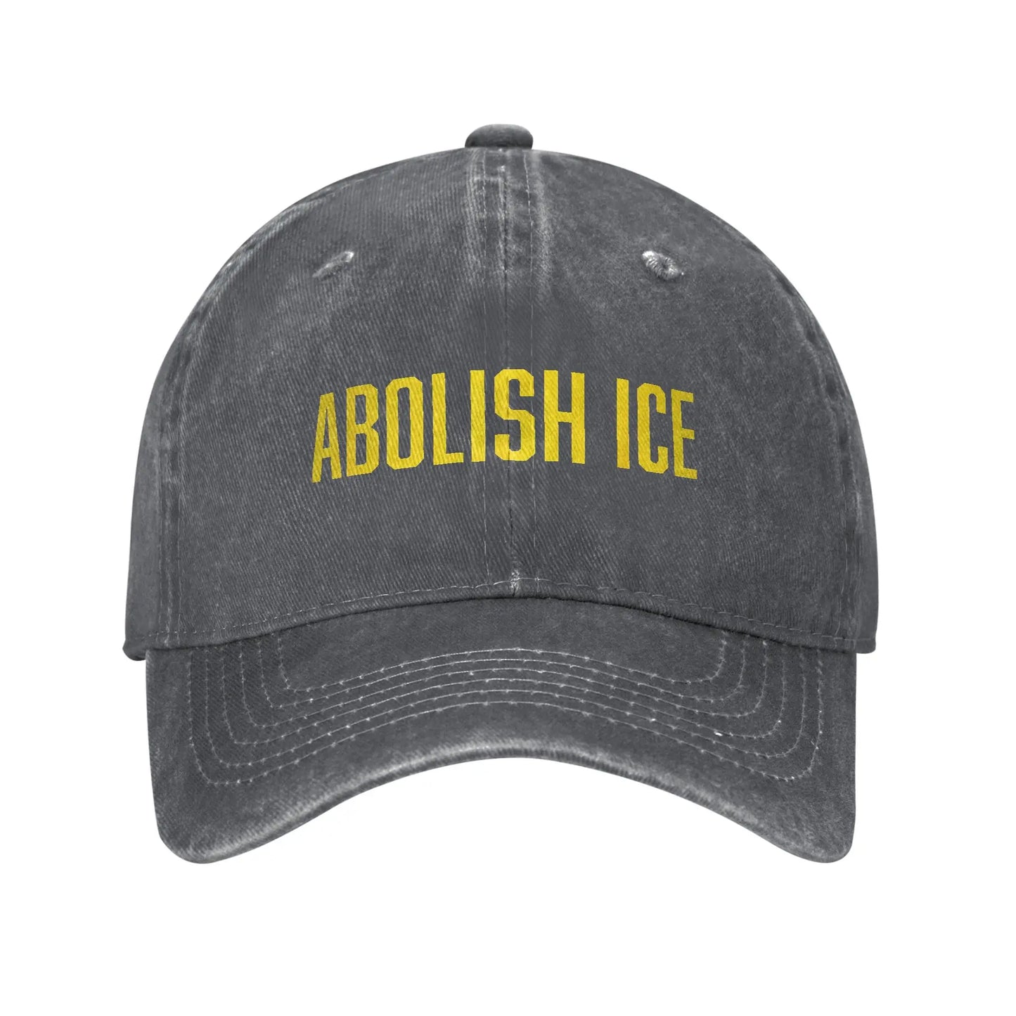 Abolish Ice Cute Washed Hip Hop Baseball Cap