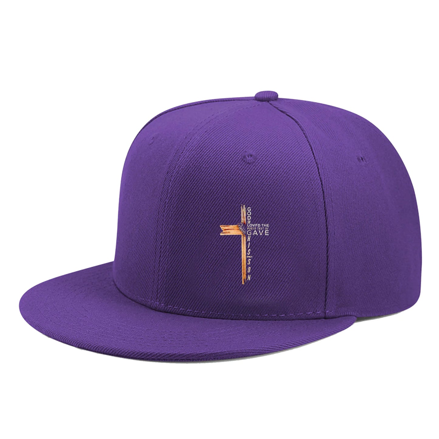 Plain High-Quality Snapback Hat Unisex