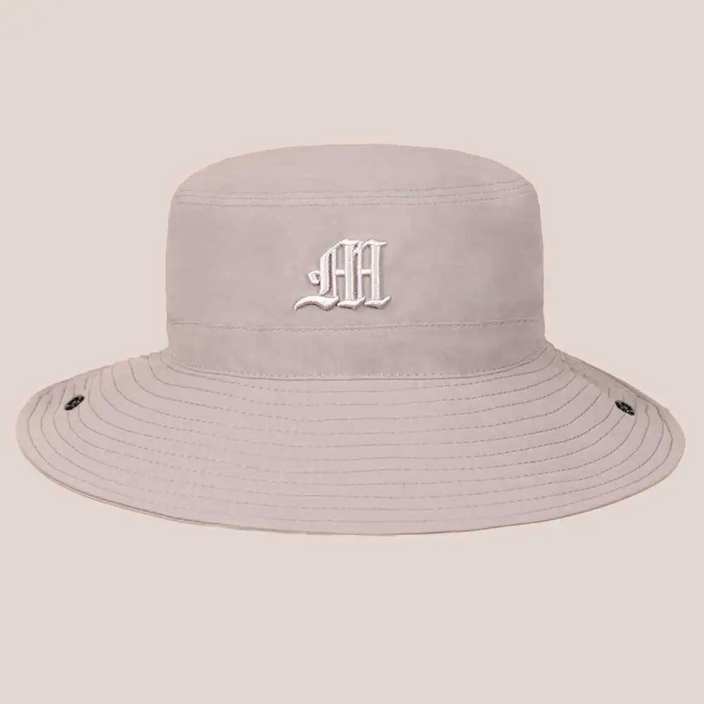 Simple Solid Foldable Big Brim Bucket Hat