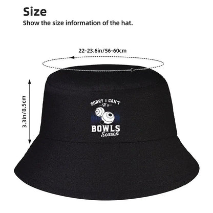Sorry I Cant Its Bowls Season Bucket Hat