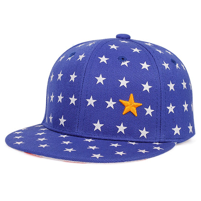 Kids Star Embroidered Baseball Cap