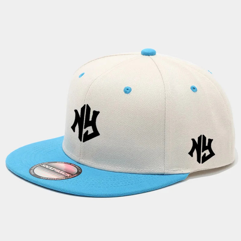 Unisex Color Block Snapback Baseball Cap