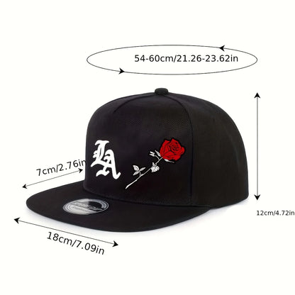 Breathable Soft Bold Logo Snapback Cap