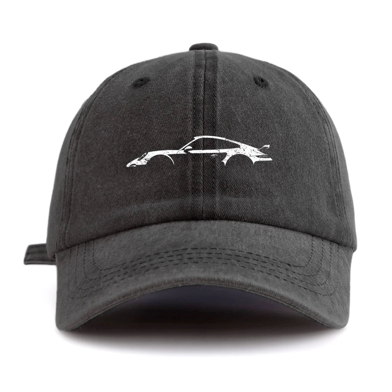 Vintage 911 Print Minimalist Dad Baseball Cap