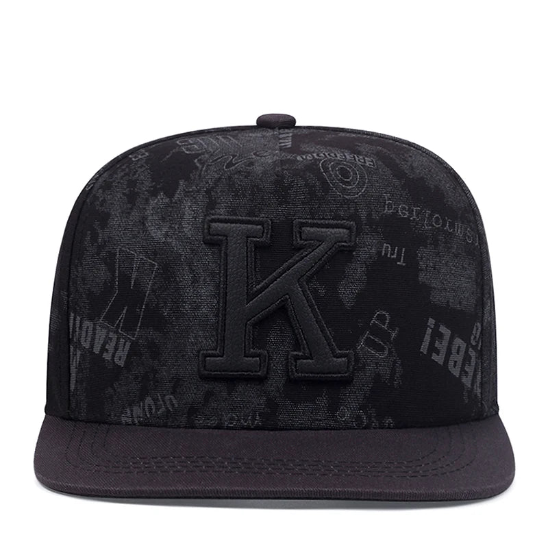 Unisex Letter Embroidered Hip Hop Baseball Cap
