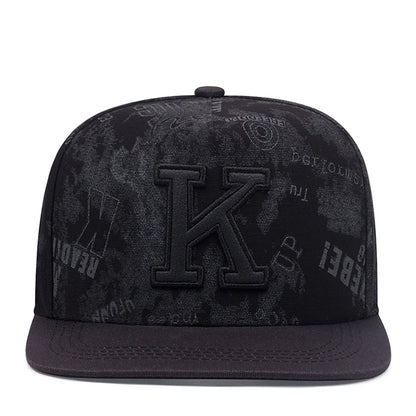 Unisex Letter Embroidered Hip Hop Baseball Cap