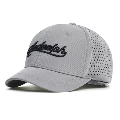 Mesh Short Brim Back Closed Baseball Cap