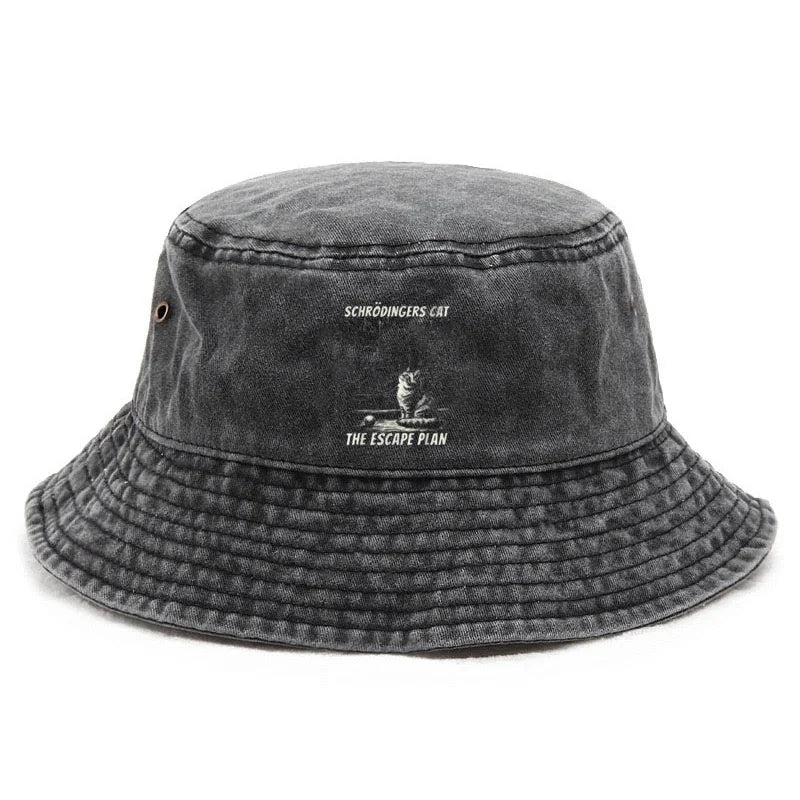 Vintage Bohemian Cotton Washed Unisex Bucket Hat