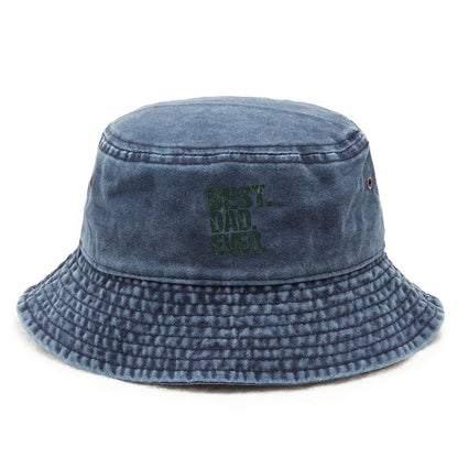 Vintage Washed Cotton Dad Bucket Hat