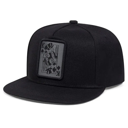Playing Card Snapback Cap