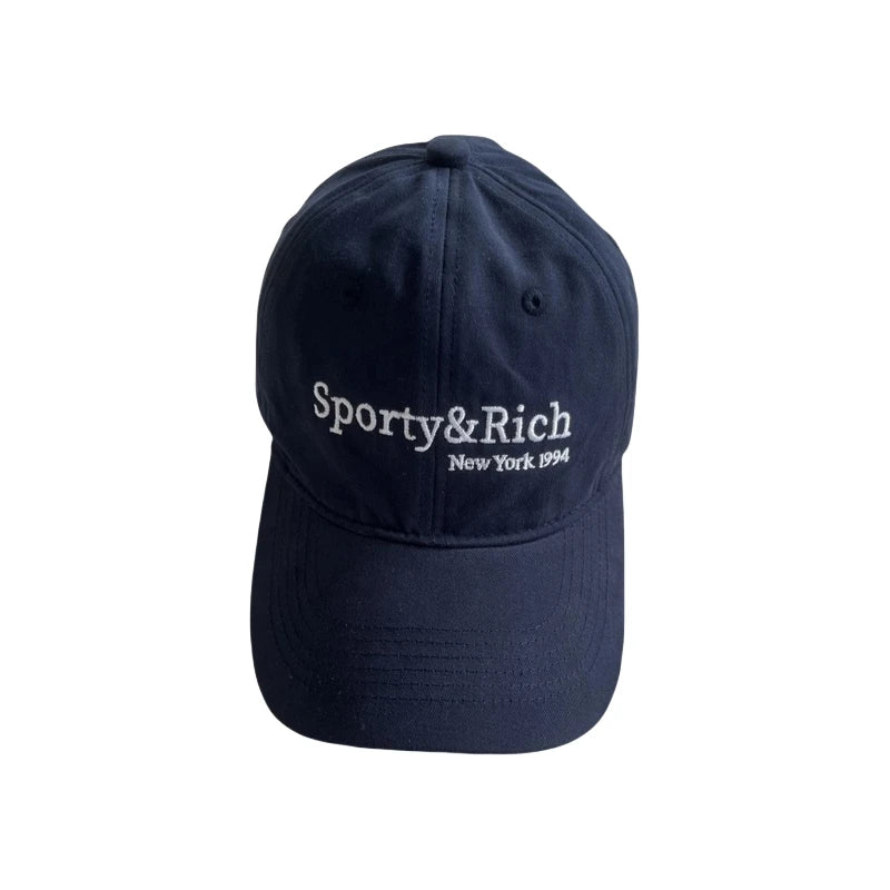 Rich Letter Embroidered Cap