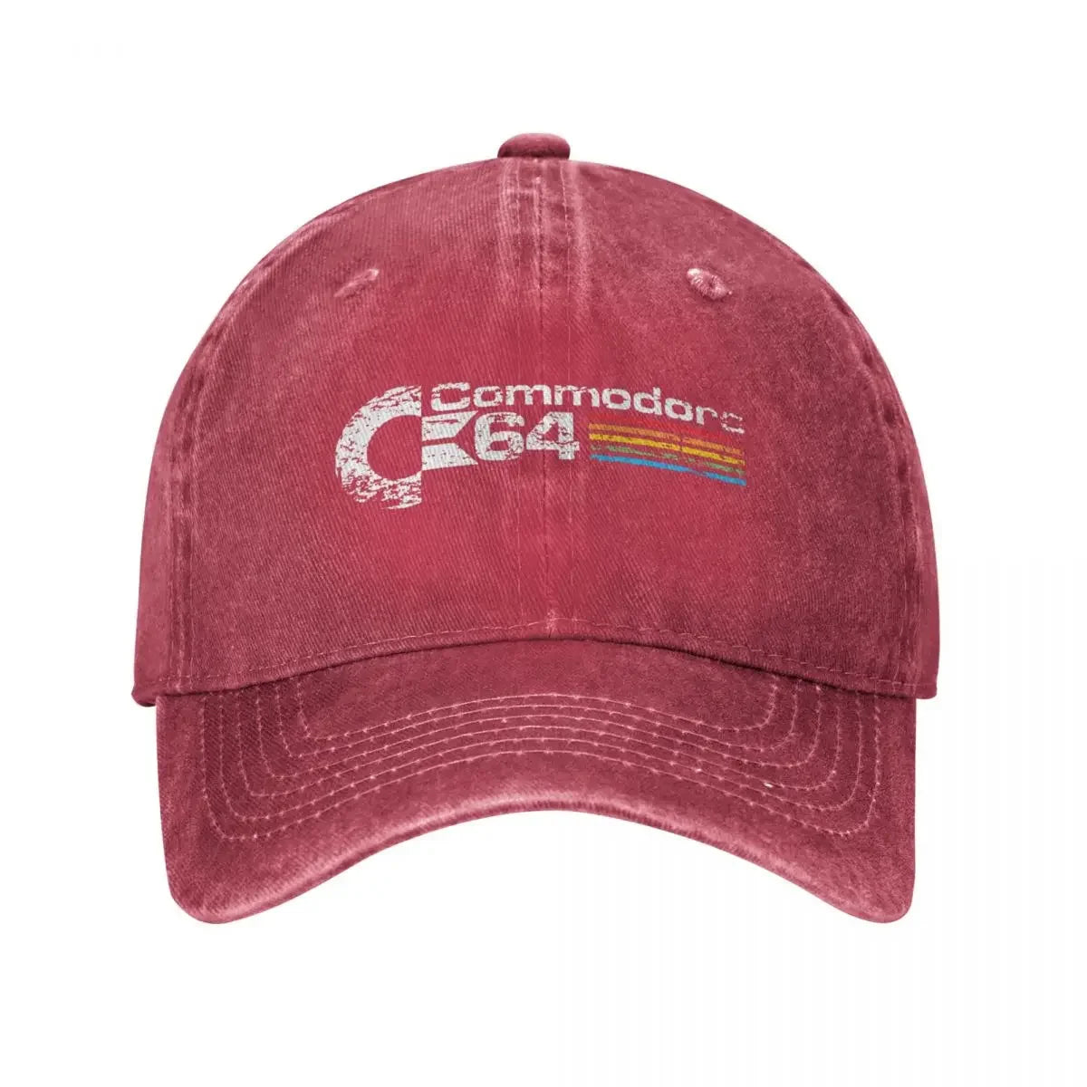 Hip Hop Retro Commodore 64 Denim Baseball Cap