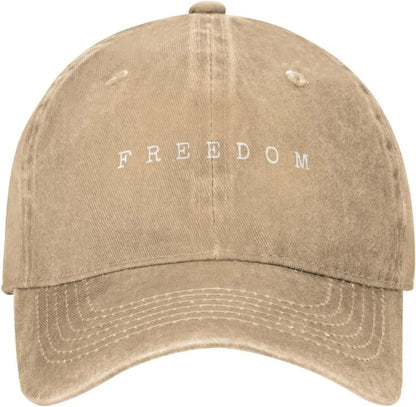 Charlie Kirk Freedom Funny Dad Baseball Cap