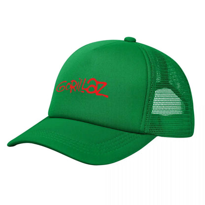 Gorillaz Punk Rock Mesh Trucker Baseball Cap