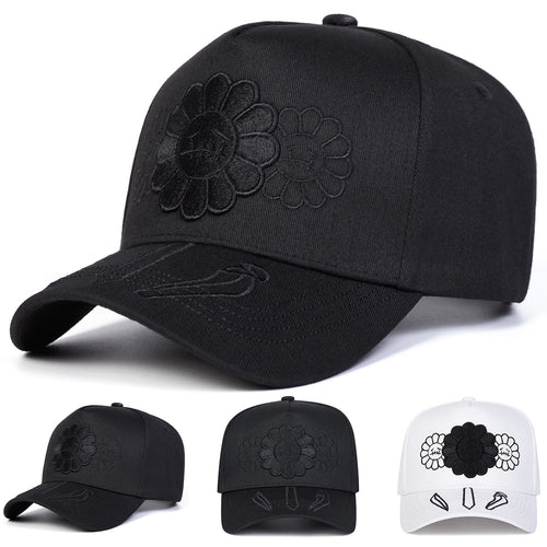 Sunflower Embroidered Unisex Baseball Cap
