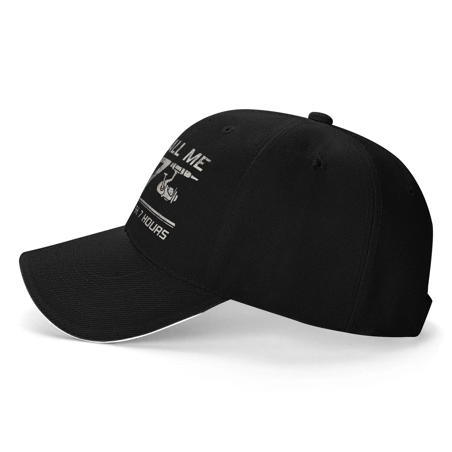 Funny Fishing 007 Angler Joke Snapback Baseball Cap