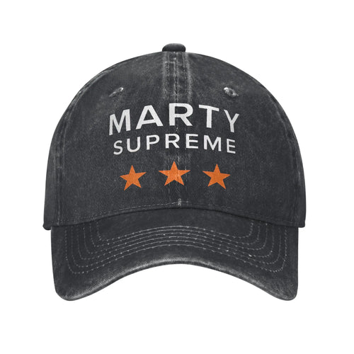 Marty Supreme Movie Print Trucker Adjustable Baseball Cap