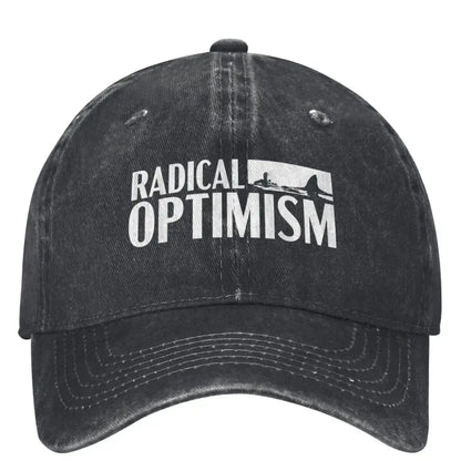 Vintage Radical Optimism Baseball Cap Unisex