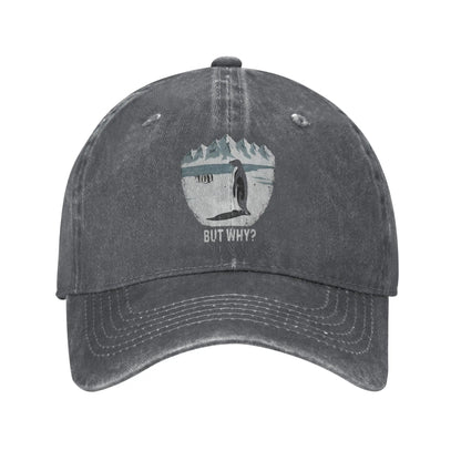 High Quality Nihilist Penguin Washed Baseball Cap