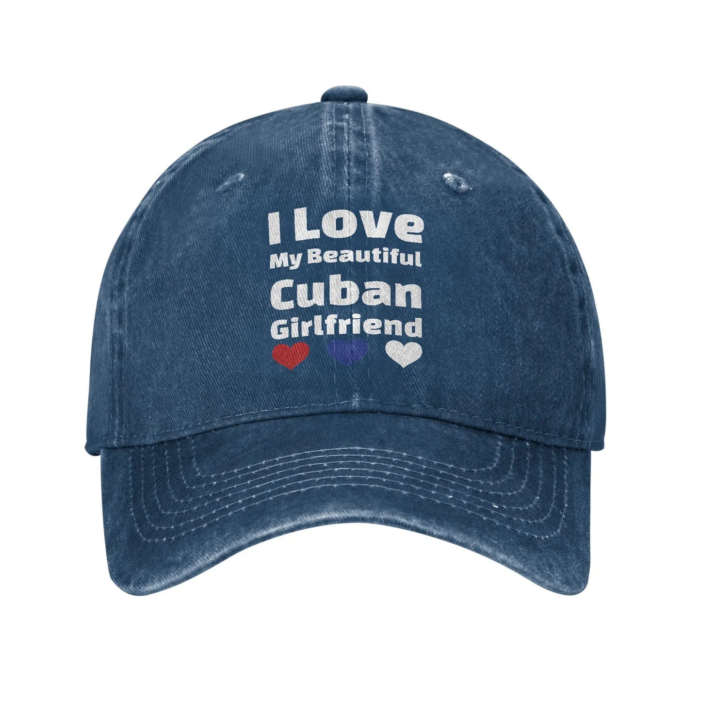 I Love My Crazy Sexy Cuban Girlfriend Baseball Cap