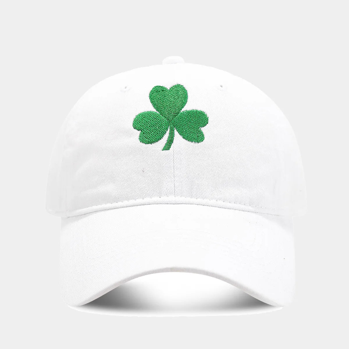 Irish Green Clover Embroidered Baseball Cap