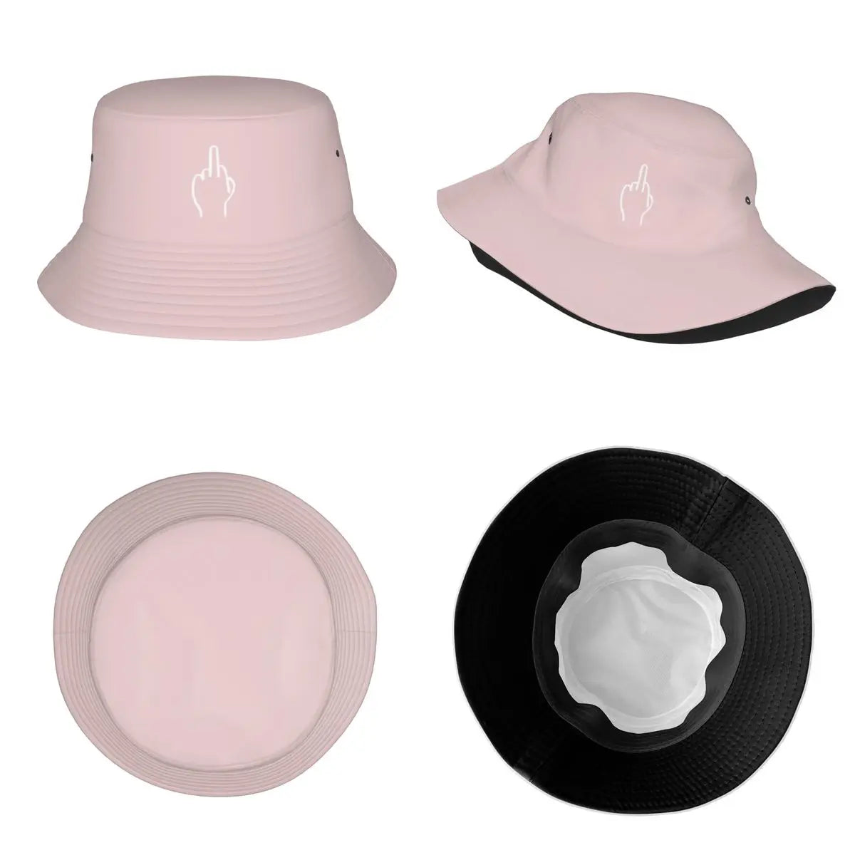 Cute Capybara Swimming Pattern Summer Bucket Hat