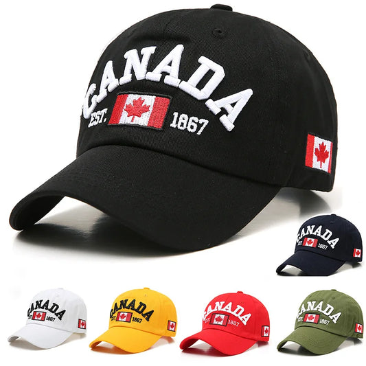 Canada Letter Hip Hop Snapback Cap