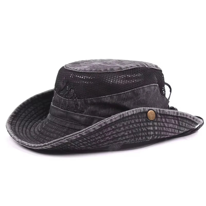 Breathable Cotton Outdoor Bucket Hat