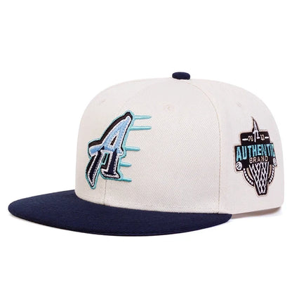 Unisex A Letter Embroidery Hip-hop Hats